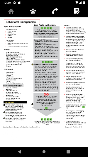LCFR Field Operations Guide Screenshot 2