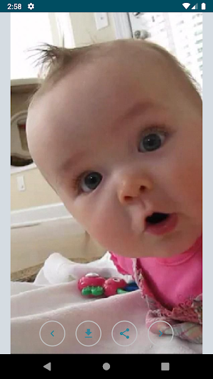 Most beautiful pictures Cute Baby without Internet Screenshot 1