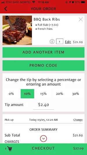 AV Anthony's Restaurant Screenshot 3