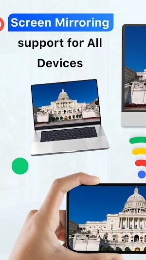 Screen Mirroring, IPTV & Roku Screenshot 1