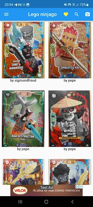 Change collections and sticker Screenshot 1