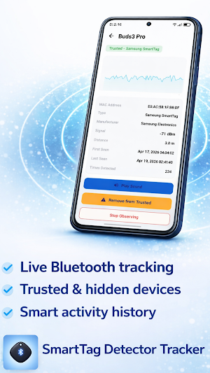 SmartTag Detector Tracker Screenshot 2
