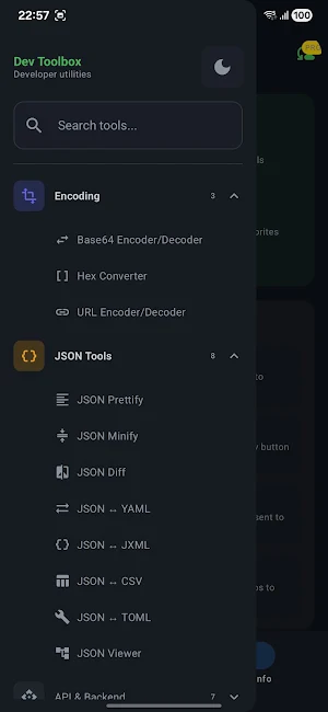 DevToolbox Screenshot 2