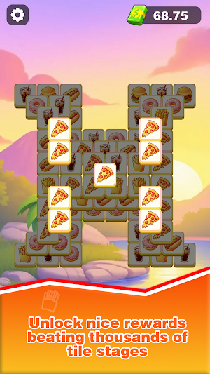 Food Tile Match Screenshot 2