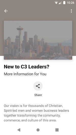 C3 Leaders Screenshot 1