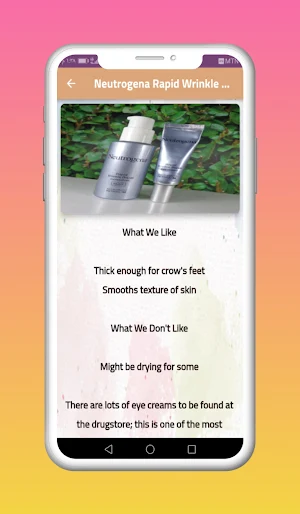 Eye Cream Reviews Screenshot 1