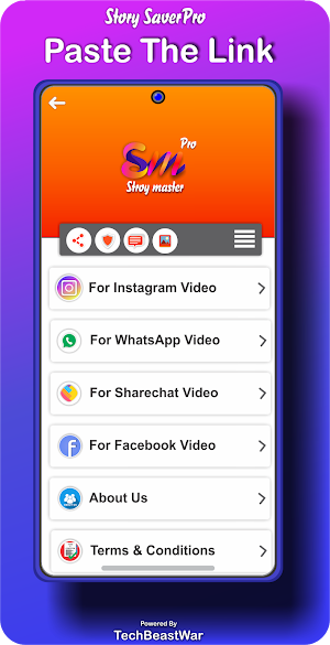 Story Master Pro |Story Saver App Video Downloader Screenshot 1
