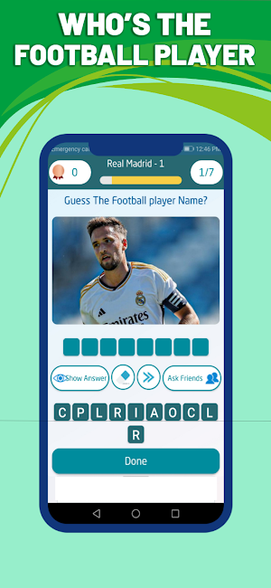 Football Player By Club Quiz Screenshot 2