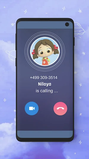 Niloya Fake call & chat Screenshot 2