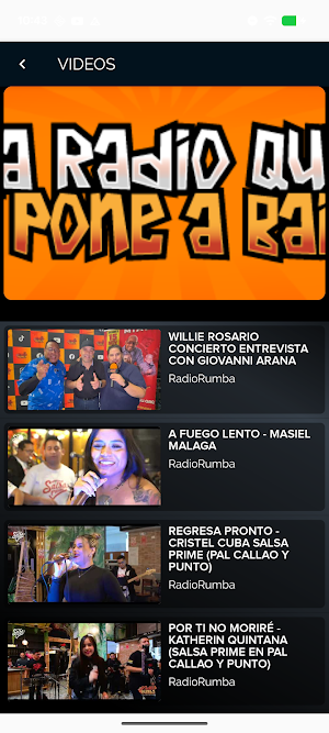 Radio Rumba Screenshot 2