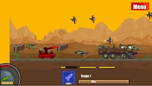 Road Car Shooting Game Screenshot 2