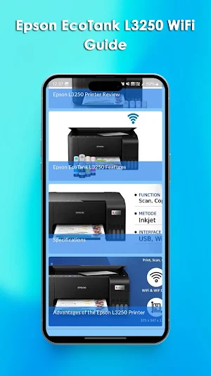 Epson EcoTank L3250 WiFi Guide Screenshot 2