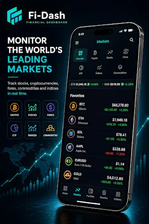 FiDash: Finance & Investment Screenshot 1