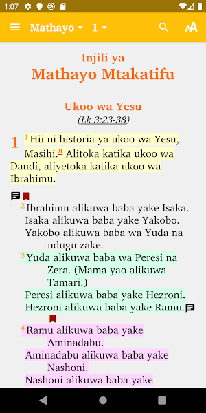 Biblia TKU Screenshot 1