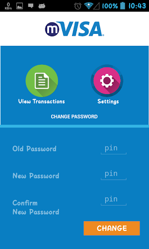 mVisa Merchant App Screenshot 2