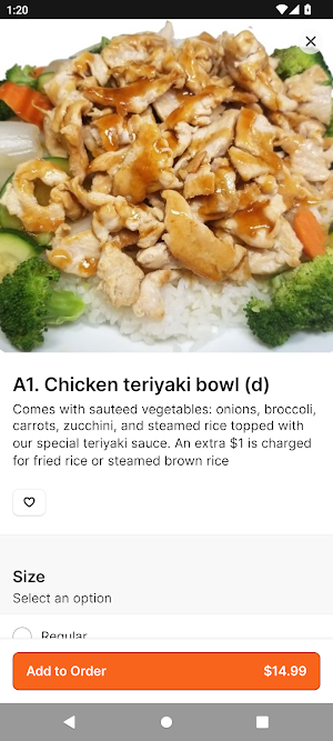UFO Hibachi & Sushi Screenshot 2