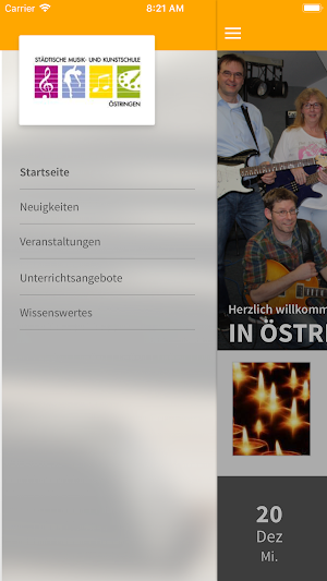 Östringen Musik- und Kunstschule Screenshot 1
