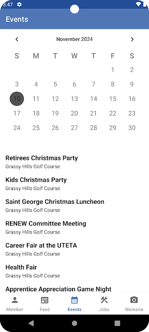 IBEW 354 Screenshot 2