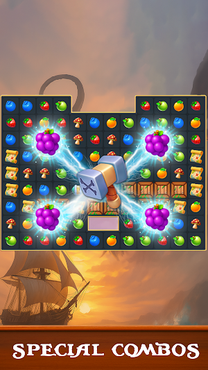 Ocean Treasure: Match 3 Puzzle Screenshot 3