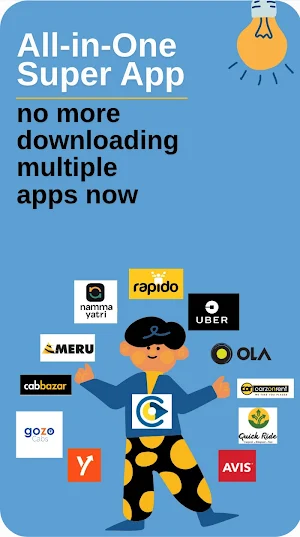 ChooseApp BETA - Compare Cabs Screenshot 1