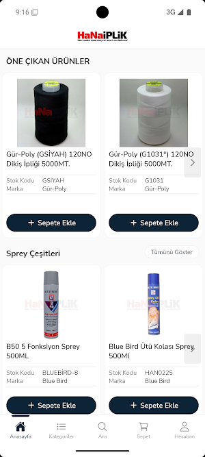 HANA İPLİK Screenshot 0