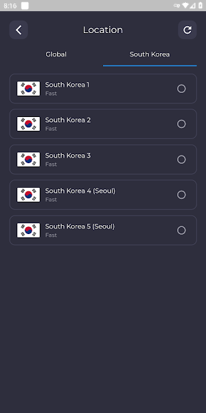 Korea VPN - Get Korean IP Screenshot 2