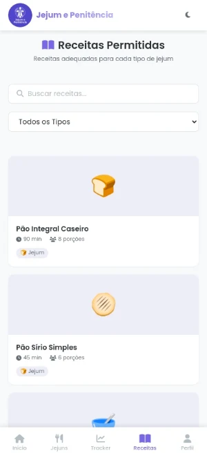 Jejum e Penitência Screenshot 3
