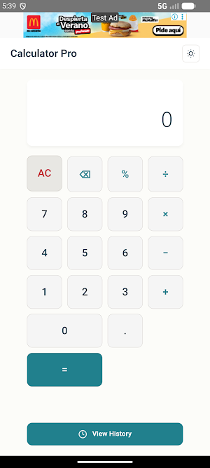 CalculatorPro Screenshot 0