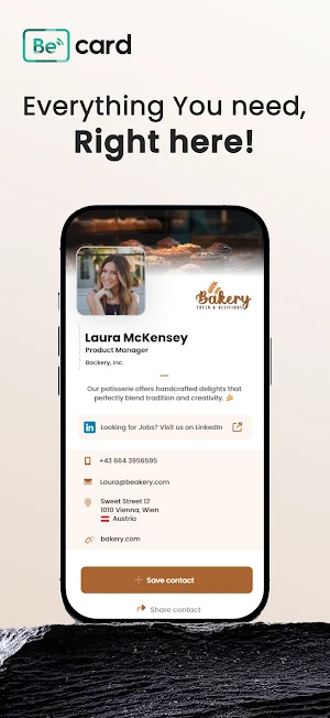 Becard - Digital Business Card Screenshot 1