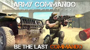 Army Commando Guns Missions: Free war games Screenshot 1