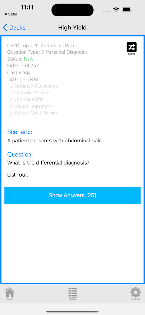Pass My Boards CFPC SAMPs+MCQs Screenshot 3
