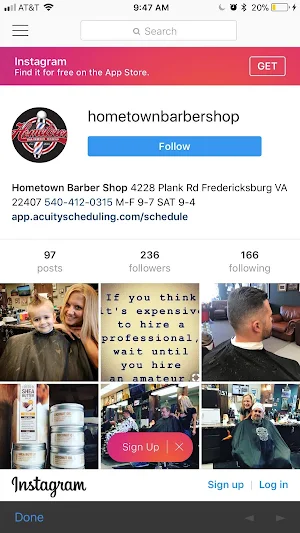 Hometown Barbershop Screenshot 0