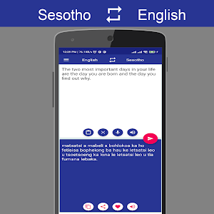 Sesotho English Translator Screenshot 1