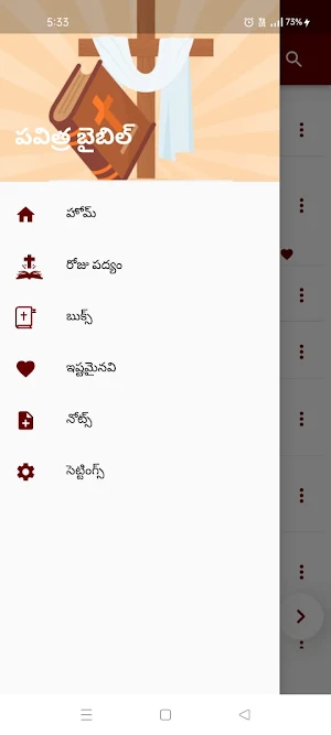 Telugu Bible Offline Screenshot 3