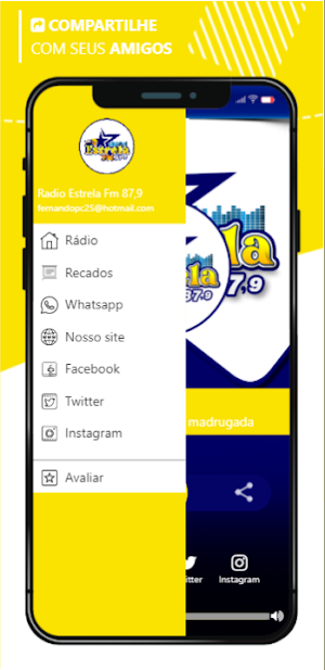 Rádio Estrela 87,9 Fm Screenshot 3