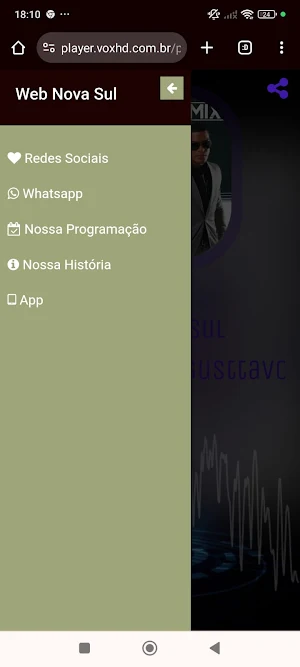 Web Nova Sul Screenshot 1