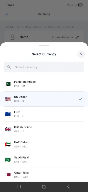 MahanaBook - Expense Tracker Screenshot 1