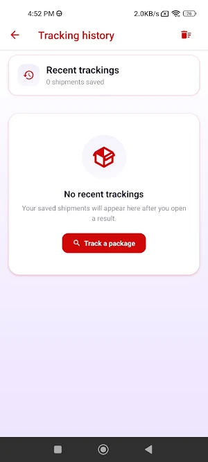 ST Courier Tracking Screenshot 0