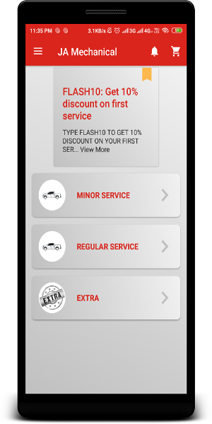 JA Mechanical and Crash Repair Screenshot 1