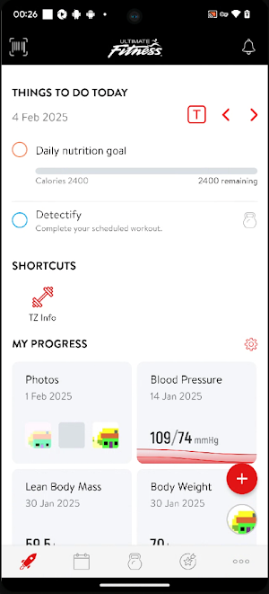 Ultimate Fitness Online Screenshot 1