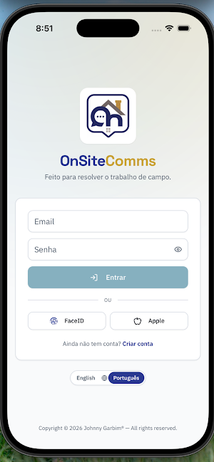 OnSiteComms Screenshot 3