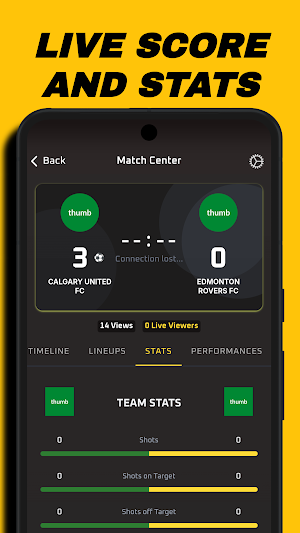 ScoreMyGoal - Football Scoring Screenshot 1