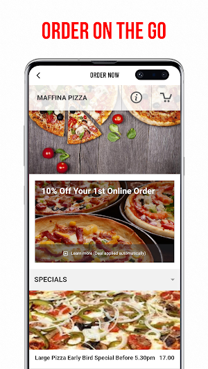 Maffina Pizza Screenshot 1