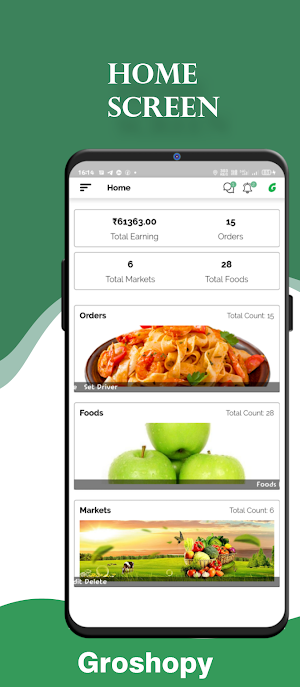 GroShopy - Vendor Screenshot 2