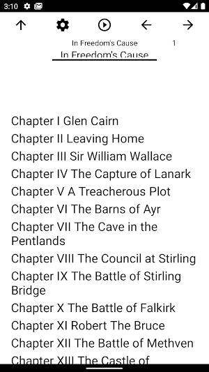 Book, In Freedom's Cause Screenshot 0