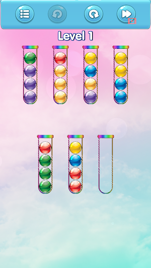 Sort Marbles Ball Sort Puzzle Screenshot 1