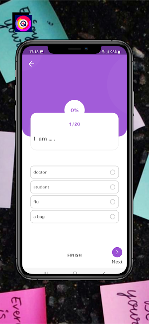 Quiz from subjects Screenshot 1