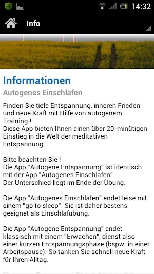 Autogenes Einschlafen Screenshot 2