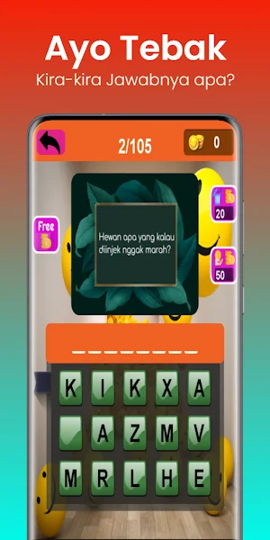 Tebak Kata Lucu Screenshot 2