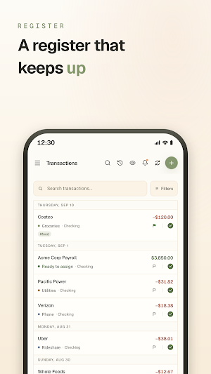 vokse: Budget & Money Tracker Screenshot 1